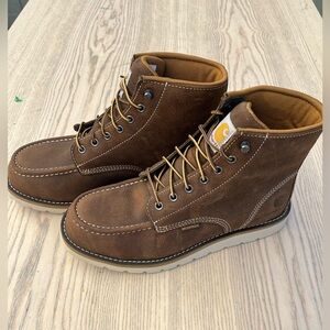 Carhartt 6” steel toe wedge work boots